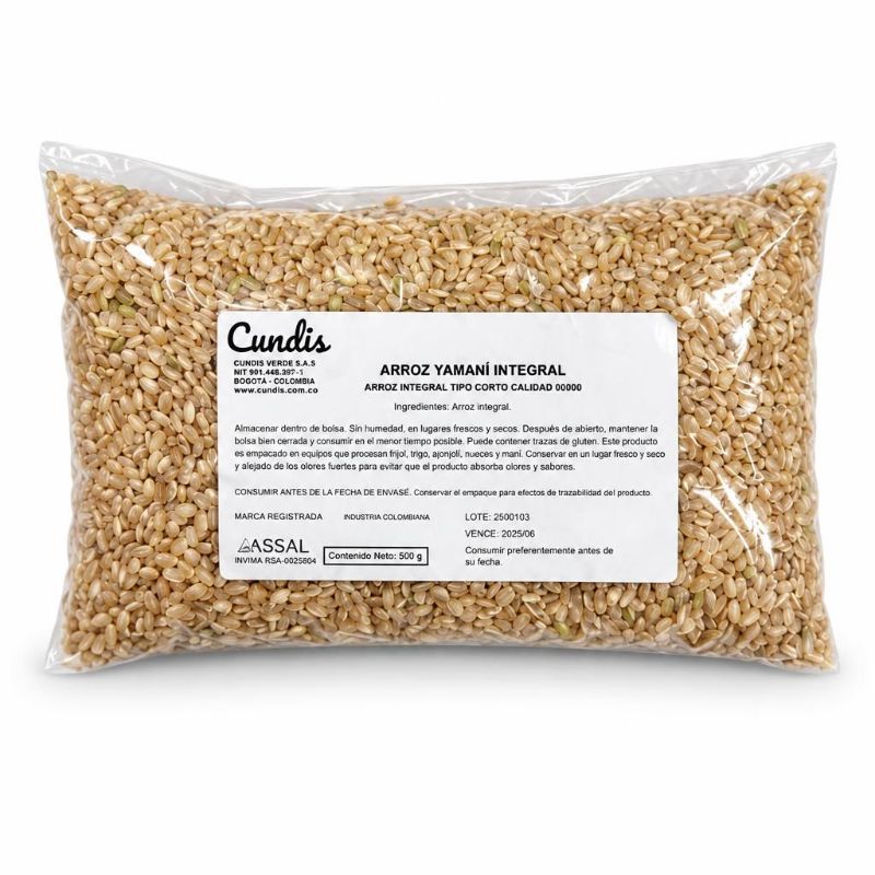 ARROZ YAMANI INTEGRAL 500G