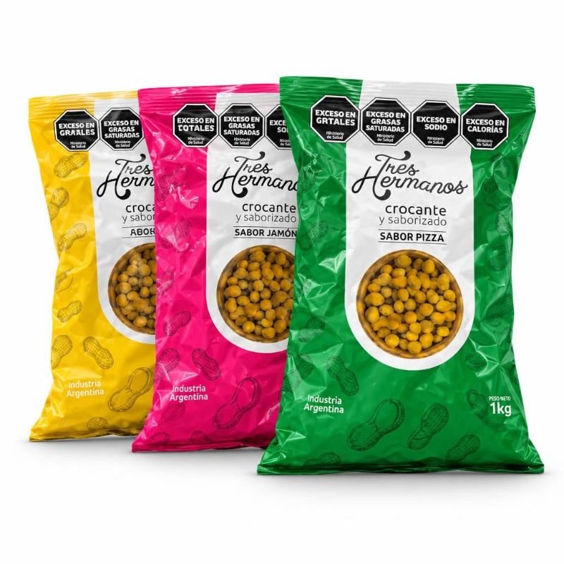 MANI SABORIZADO TRES HERMANOS QUESO