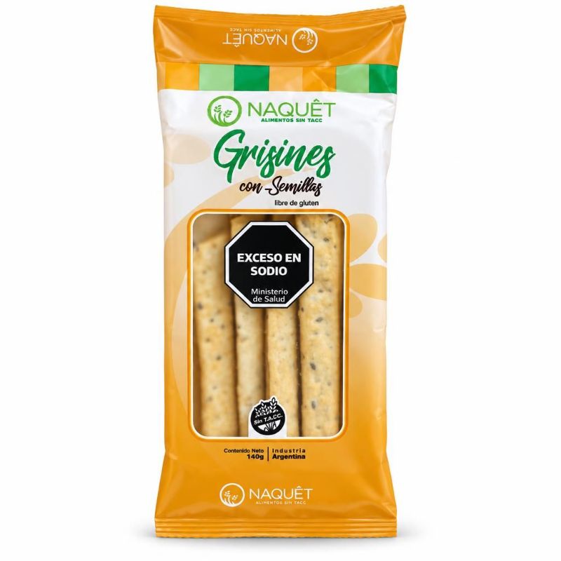 GRISINES SEMILLAS NAQUET